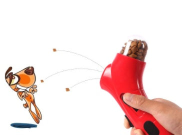 Beldoca™ Interactive Pet Treat Launcher – Portable Dog & Cat Snack Catapult for Training and Play