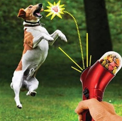 Beldoca™ Interactive Pet Treat Launcher – Portable Dog & Cat Snack Catapult for Training and Play
