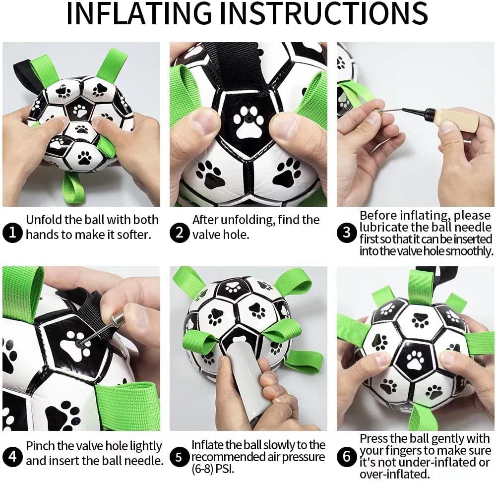 Beldoca™ Pro-Active Dog Football – Durable Soccer Ball