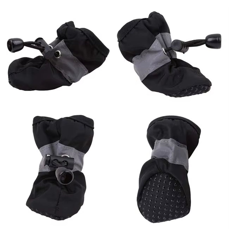 Waterproof & Warm Dog Boots – Anti-Slip Winter Shoes for Small and Medium Dogs