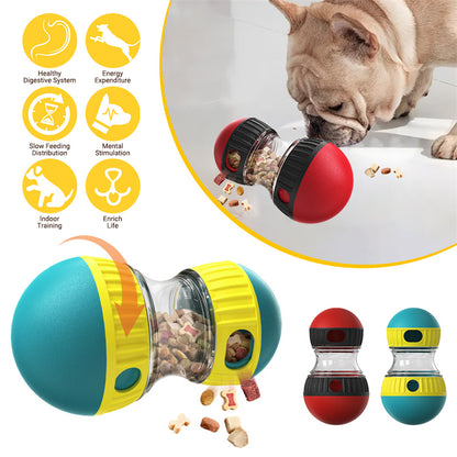 Beldoca™ Interactive IQ Tumbler – Food Dispensing Puzzle Toy & Slow Feeder