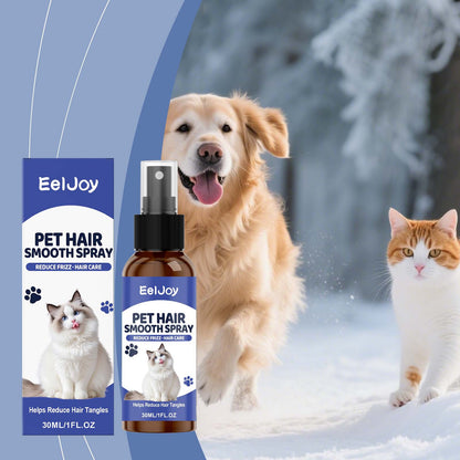 DOG Hair Detangler & Smoothing Spray – Leave-In Anti-Frizz Conditioner for Dogs