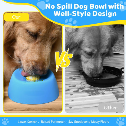 2-in-1 Spherical Slow Feeder & Interactive Lick Bowl – Anti-Choke Design
