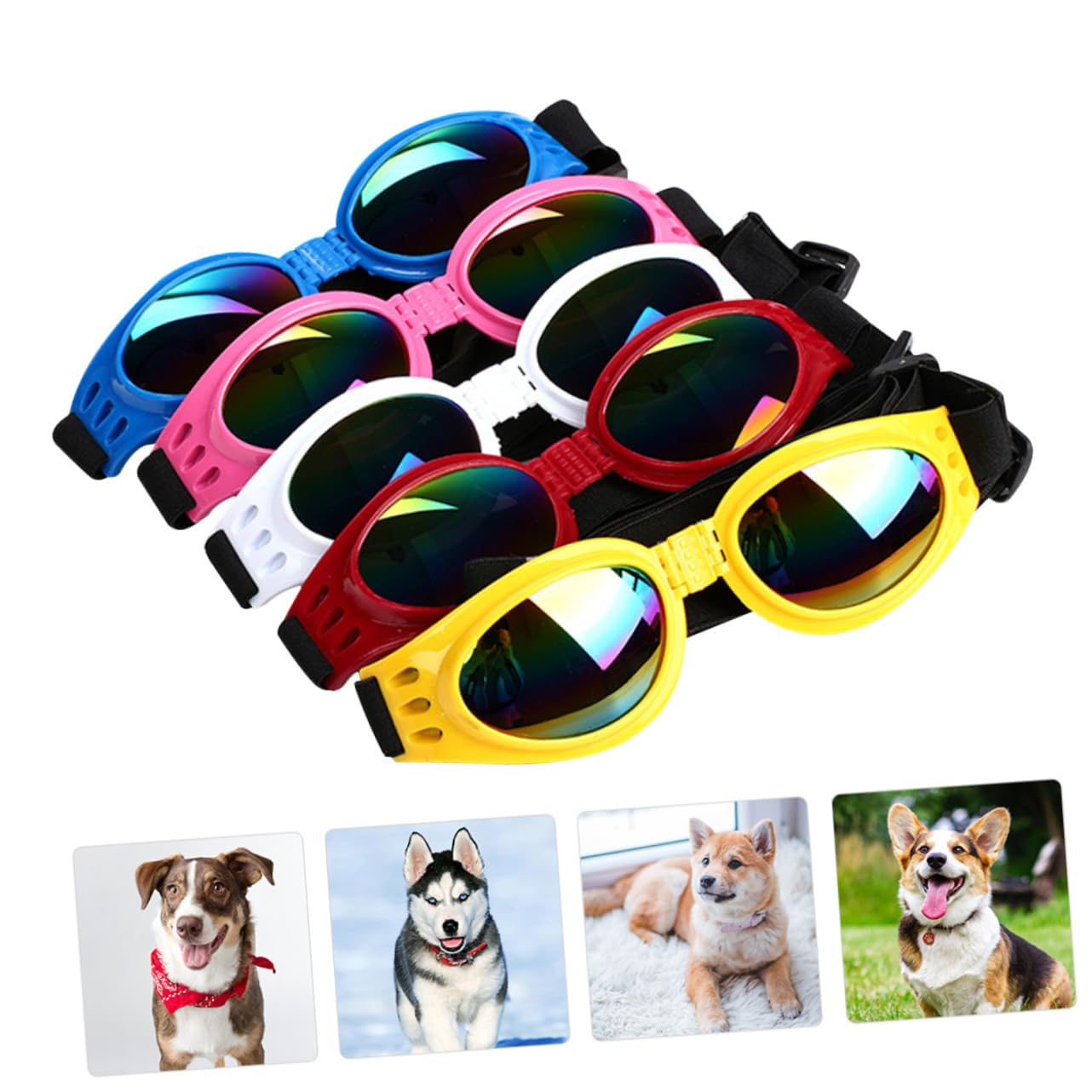 Beldoca™ UV Protection Dog Goggles – Windproof & Waterproof Pet Sunglasses for Car Rides & Outdoor Adventures for Small Dogs