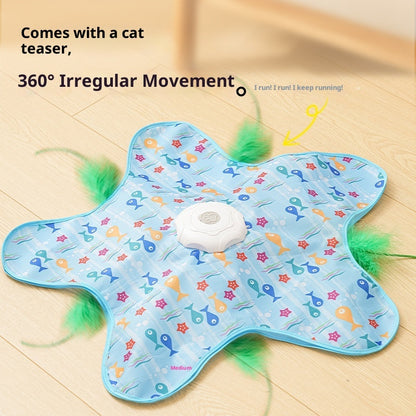 Beldoca™ Smart Cat Hunting Cover – Automatic "Hide & Seek" Electronic Exercise Toy