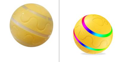 Interactive Self-Rolling Dog Ball - Smart Automatic Pet Toy with USB Charging
