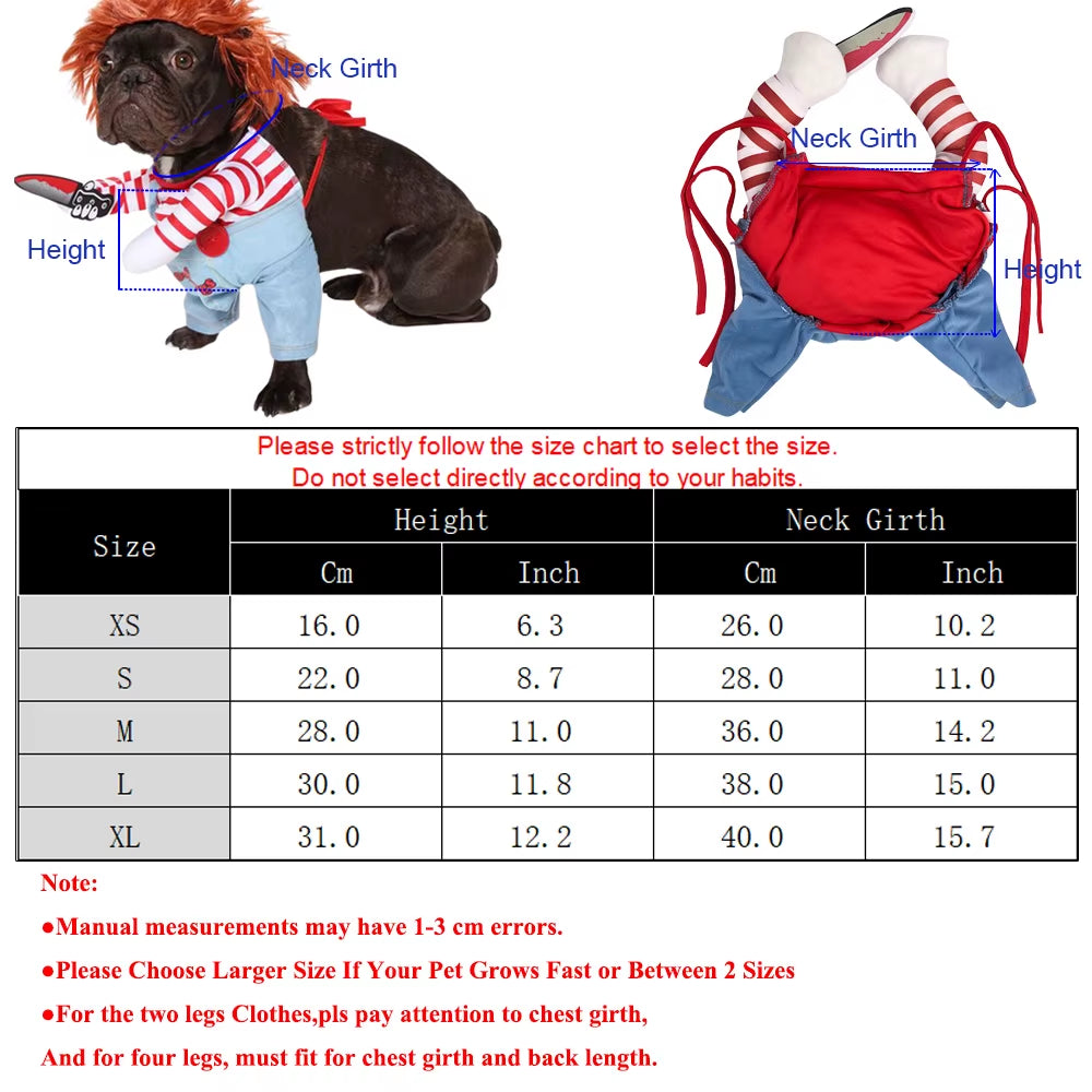 Cat Cosplay Costume – “The Killer Kitty” Edition for Small Medium Dog Cats