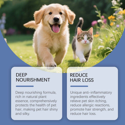 DOG Hair Detangler & Smoothing Spray – Leave-In Anti-Frizz Conditioner for Dogs