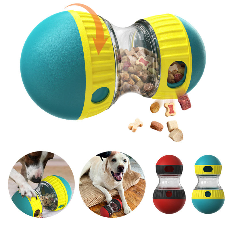 Beldoca™ Interactive IQ Tumbler – Food Dispensing Puzzle Toy & Slow Feeder