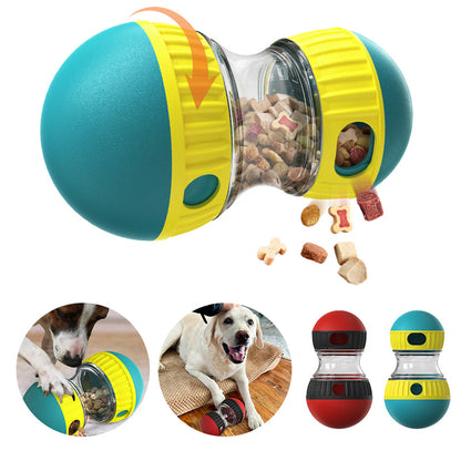 Beldoca™ Interactive IQ Tumbler – Food Dispensing Puzzle Toy & Slow Feeder