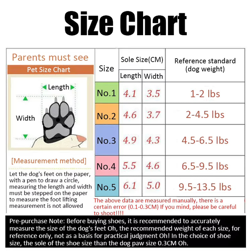 Soft Plush Winter Dog Boots – Washable Non-Slip Pet Snow Shoes for Small Dogs & Cats (Set of 4)