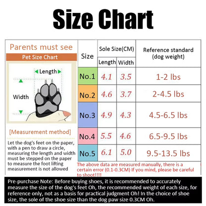 Soft Plush Winter Dog Boots – Washable Non-Slip Pet Snow Shoes for Small Dogs & Cats (Set of 4)