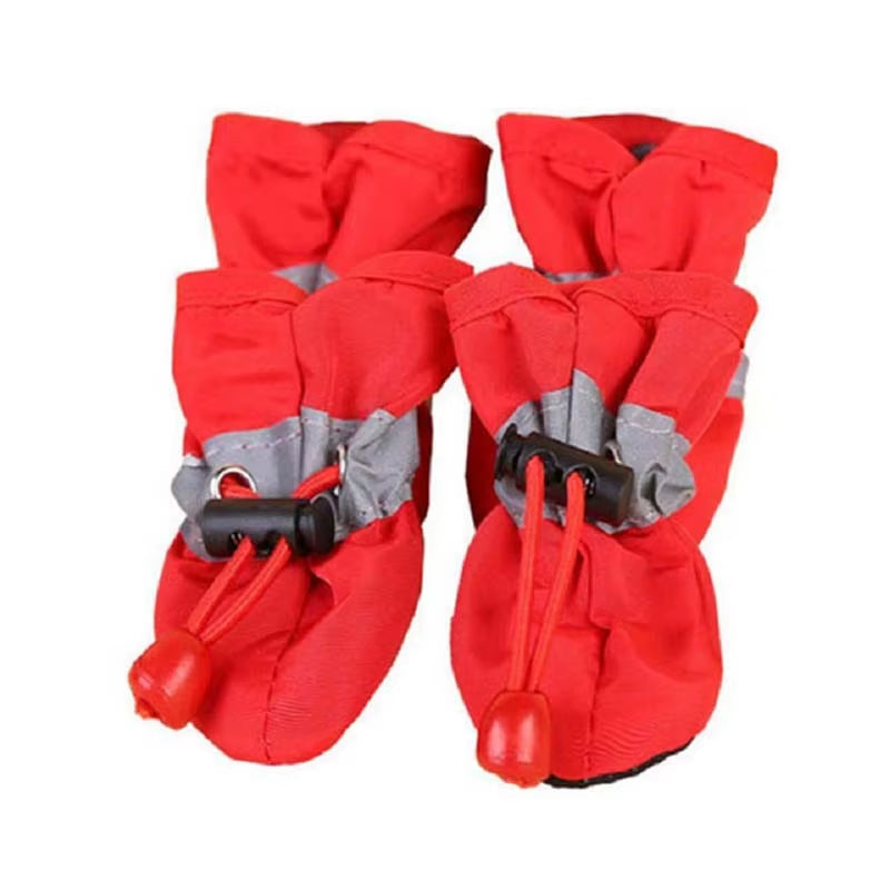 Waterproof & Warm Dog Boots – Anti-Slip Winter Shoes for Small and Medium Dogs