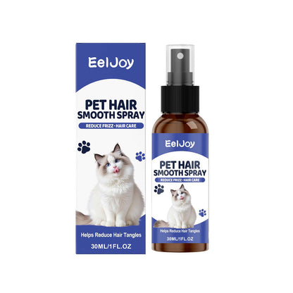 DOG Hair Detangler & Smoothing Spray – Leave-In Anti-Frizz Conditioner for Dogs