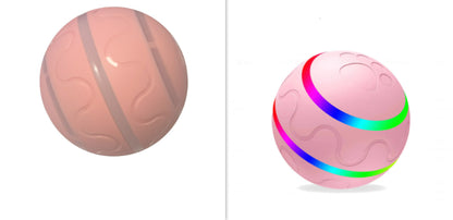 Interactive Self-Rolling Dog Ball - Smart Automatic Pet Toy with USB Charging