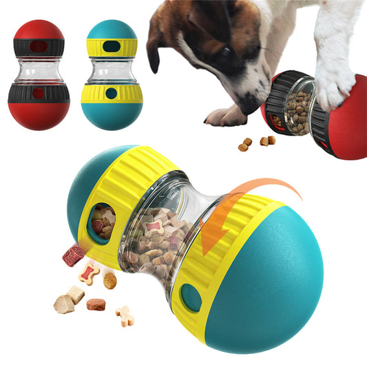 Beldoca™ Interactive IQ Tumbler – Food Dispensing Puzzle Toy & Slow Feeder
